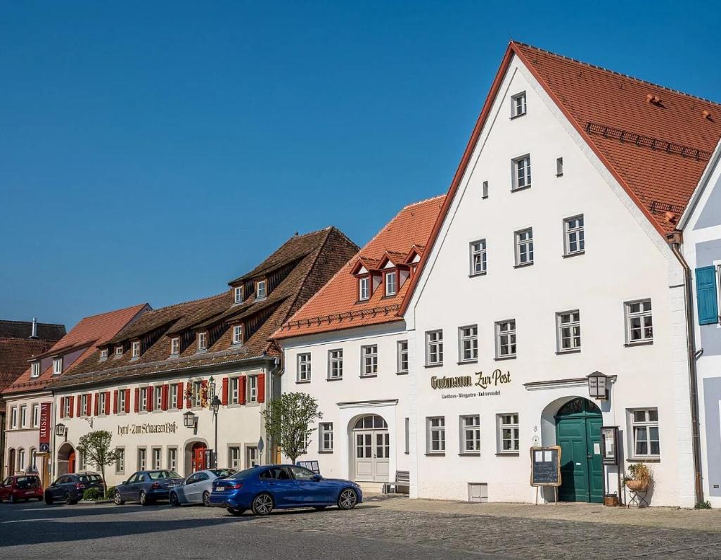 Hotel Zum Schwarzen Ross Und Gutmann Zur Post Hilpoltstein Dış mekan fotoğraf